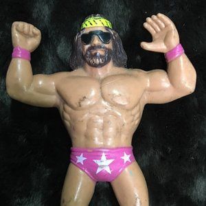 MACHO MAN RANDY SAVAGE LJN WRESTLING ACTION FIGURE